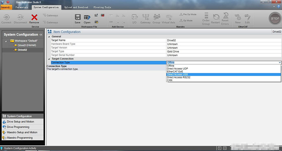 Elmo伺服驅動器Gold系列驅動器簡易調試指南(圖2)