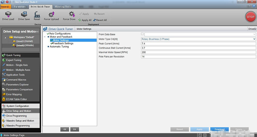 Elmo伺服驅動器Gold系列驅動器簡易調試指南(圖7)